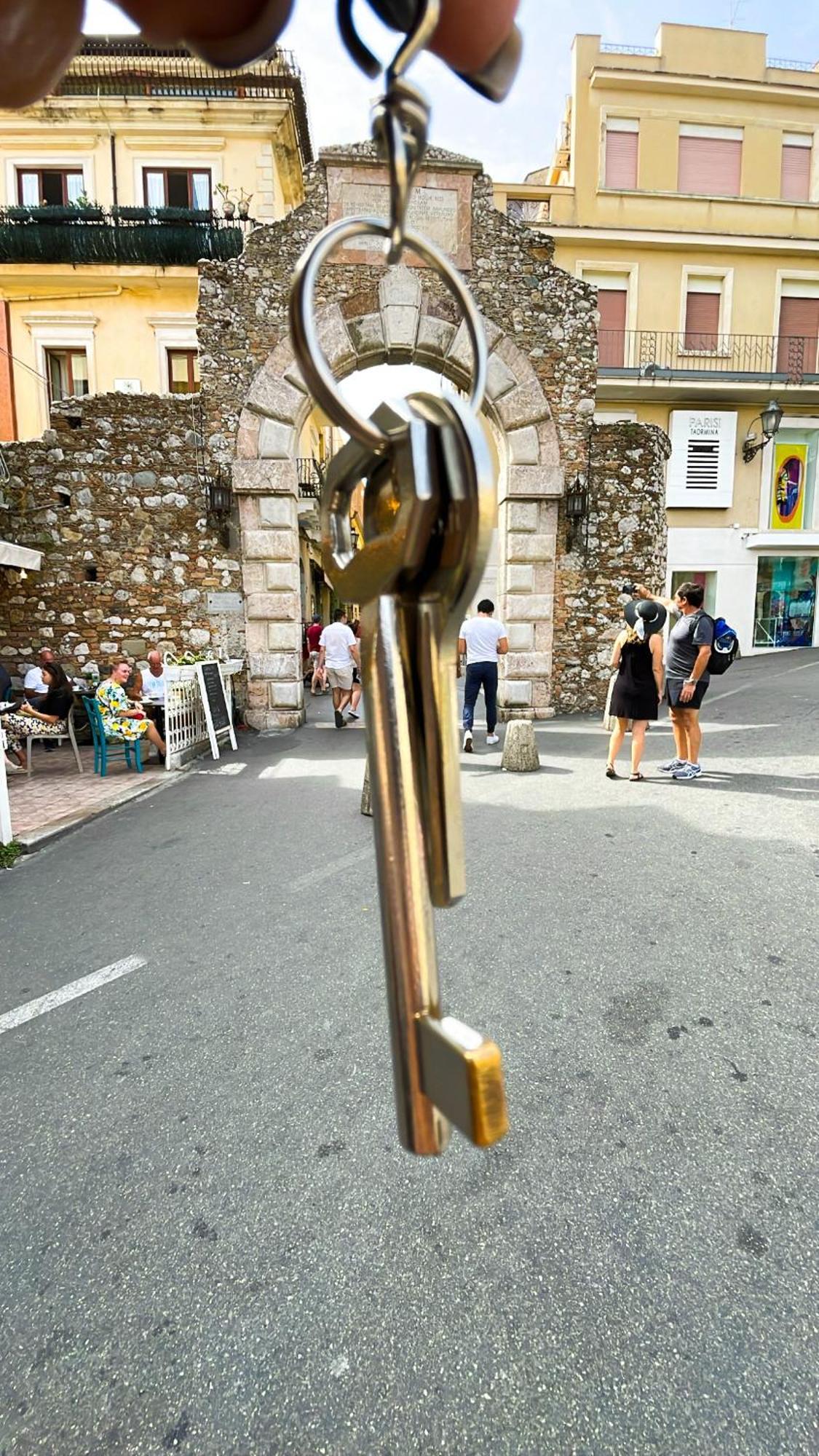 شقة Panoramic Taormina Center المظهر الخارجي الصورة